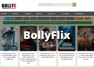 the bollyflix.com Bollyflix is an online movie store that allows users to download movies and web series